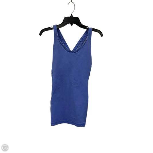 Athletic Tank Top By Lululemon In Blue, Size: M