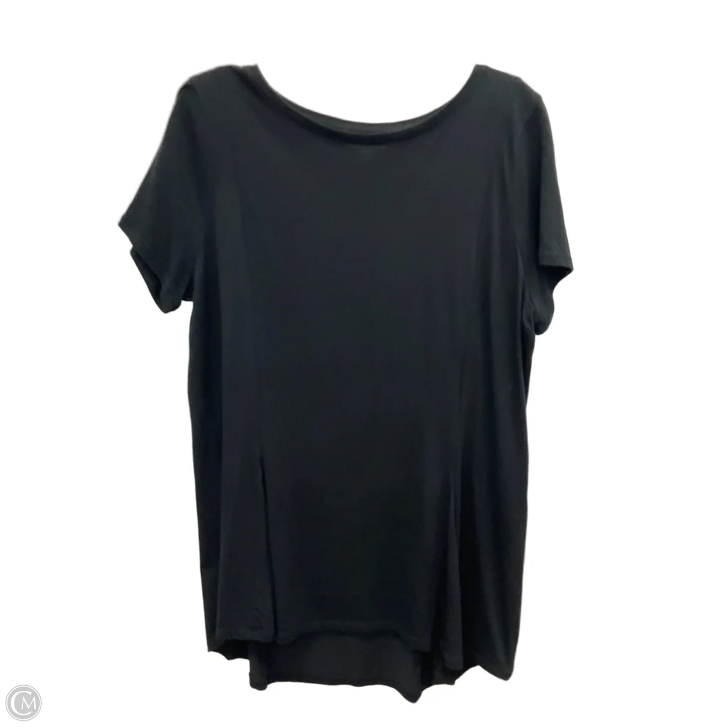 Top Short Sleeve By J. Jill In Black, Size: M