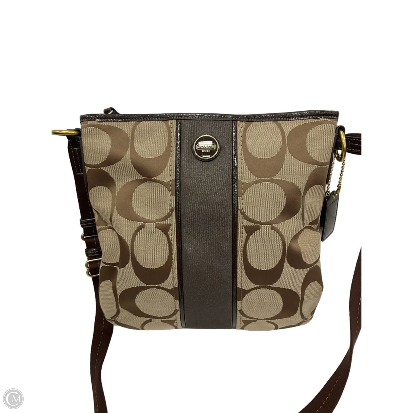Crossbody Designer By Coach, Size: Large