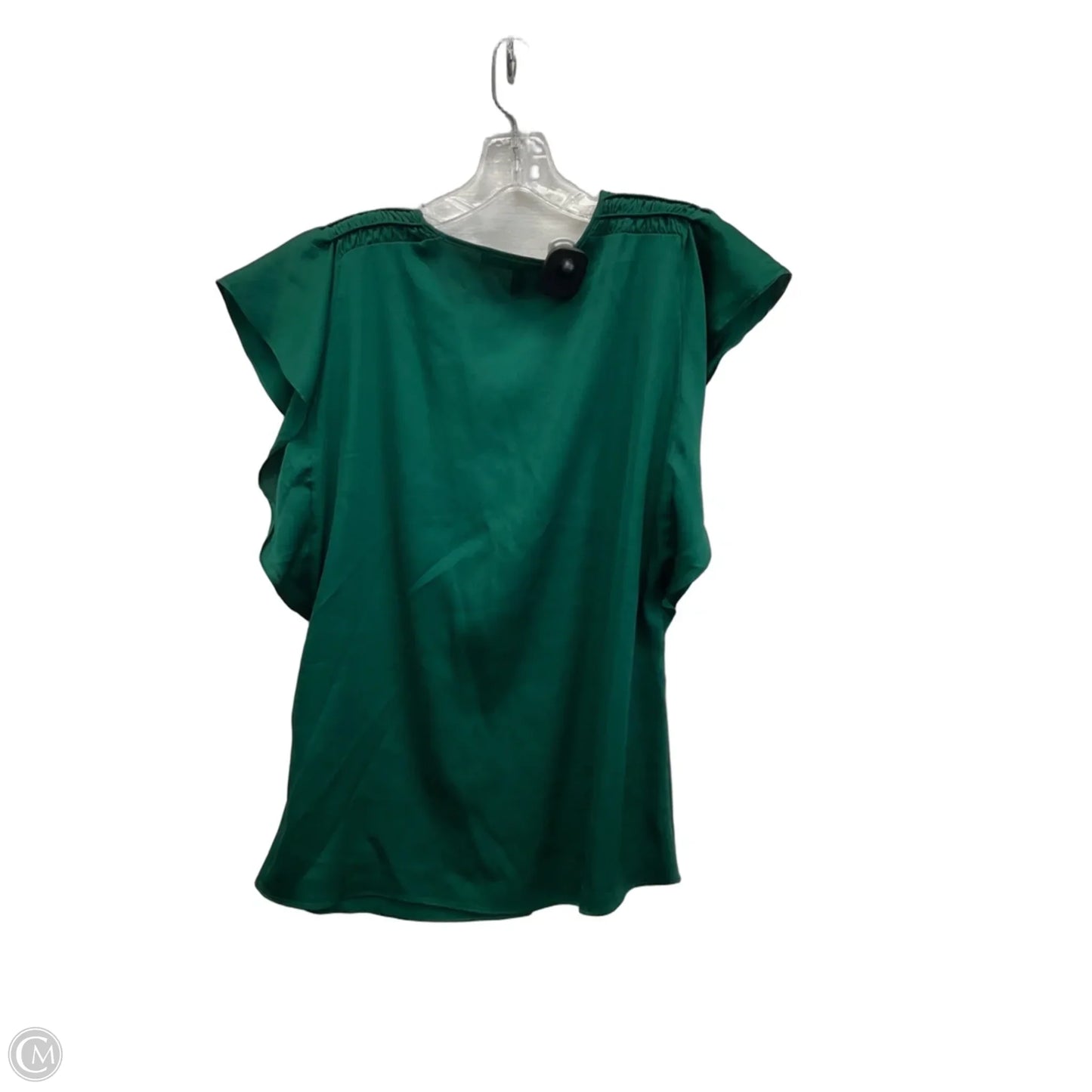 Top Short Sleeve By White House Black Market In Green, Size: M