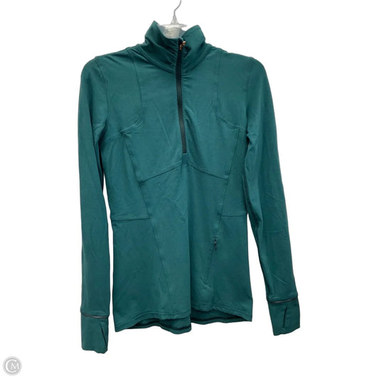 Athletic Jacket By Lululemon In Green, Size: S