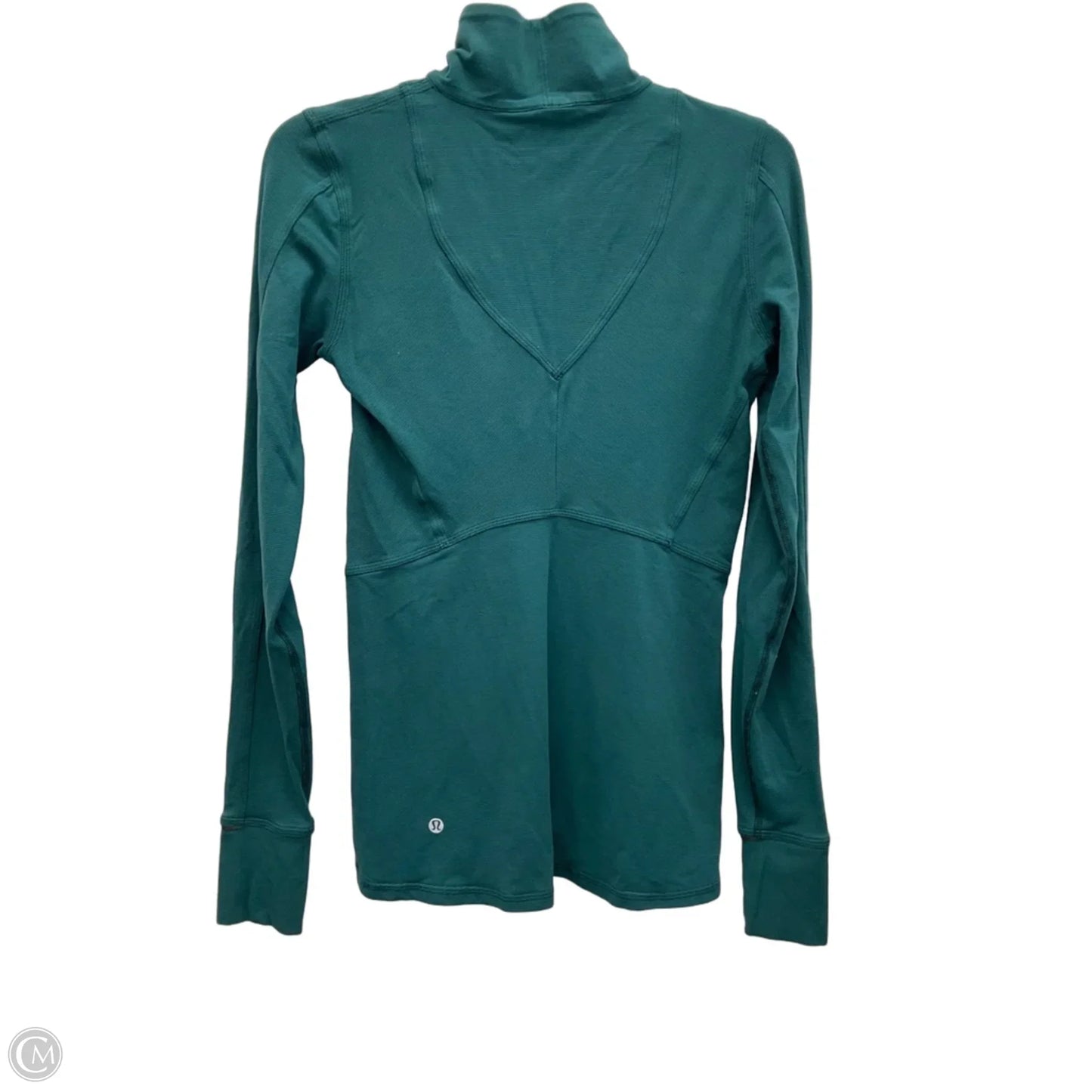 Athletic Jacket By Lululemon In Green, Size: S