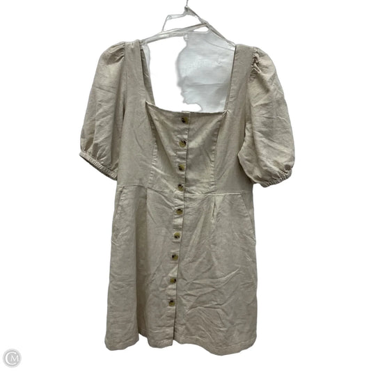 Dress Casual Short By Old Navy In Beige, Size: M