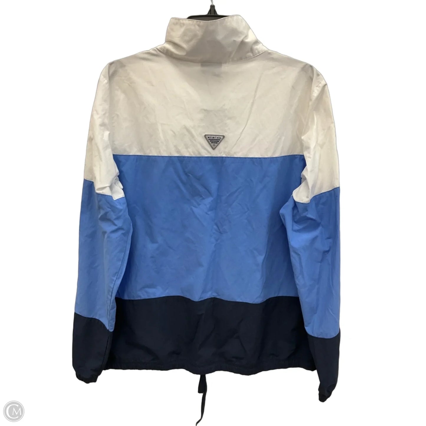 Athletic Jacket By Columbia In Blue, Size: L
