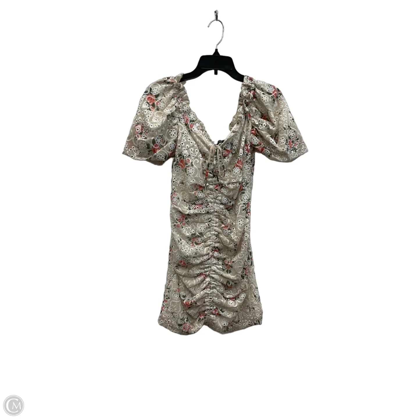 Dress Party Short By Cma In Floral Print, Size: M