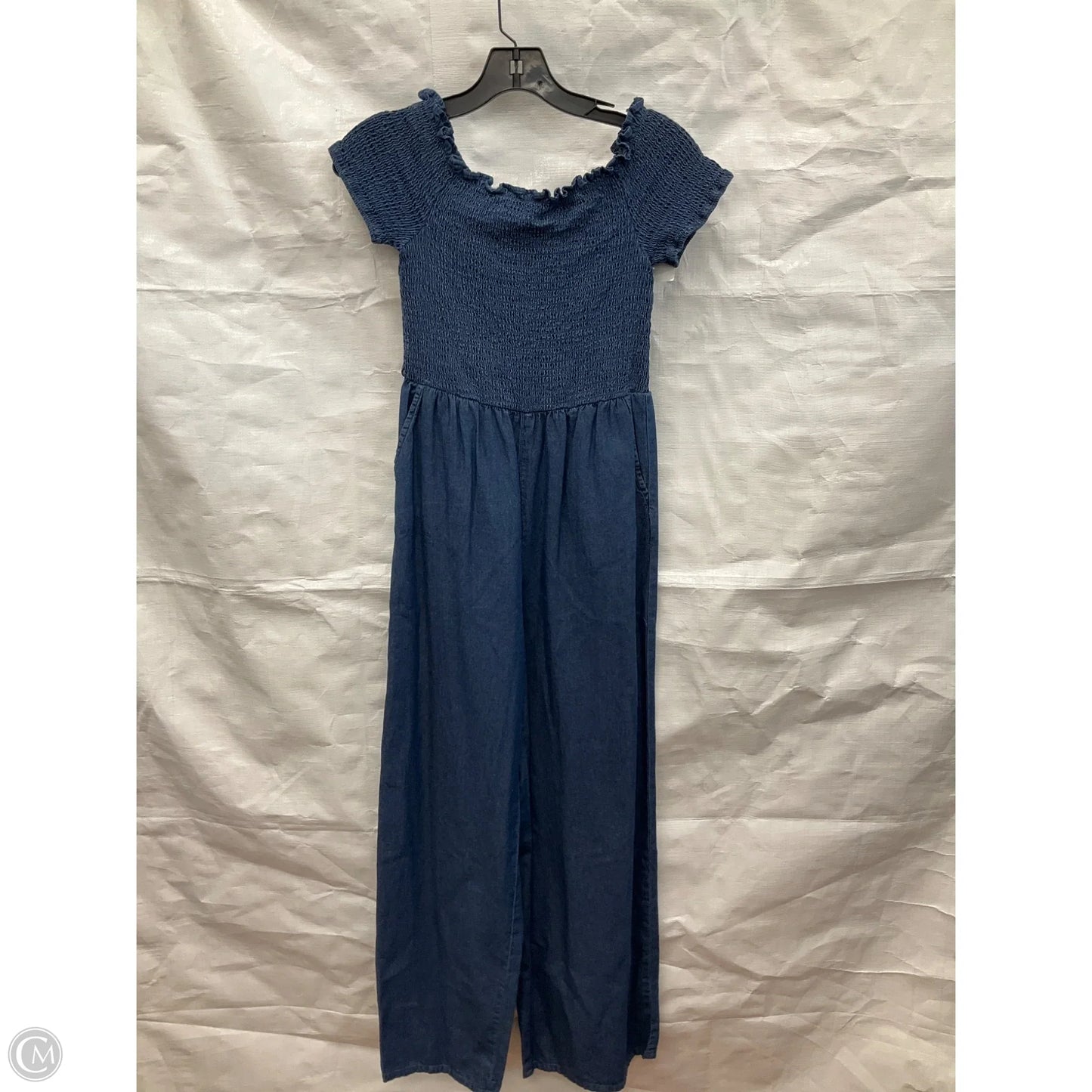 Jumpsuit By Blue Rain In Blue Denim, Size: S