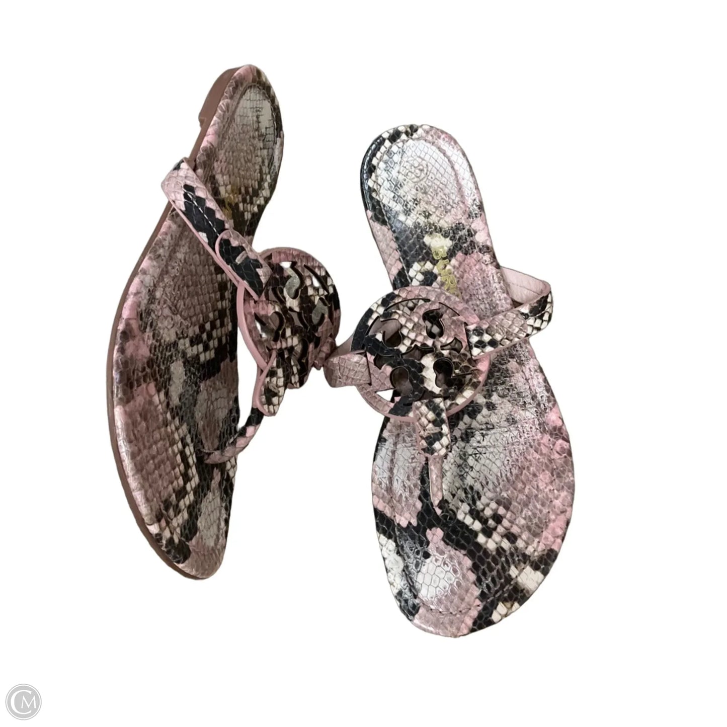 Sandals Designer By Tory Burch In Pink, Size: 8