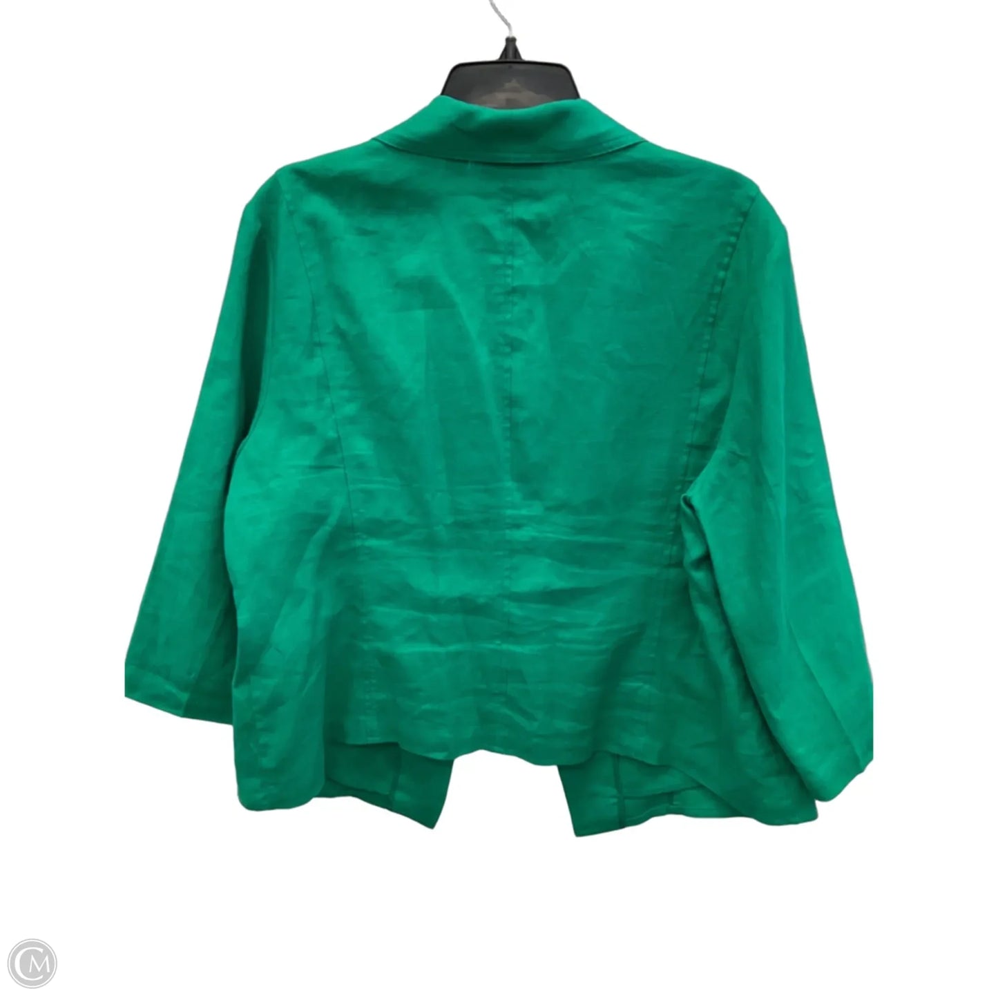Blazer By Chicos In Green, Size: Xl