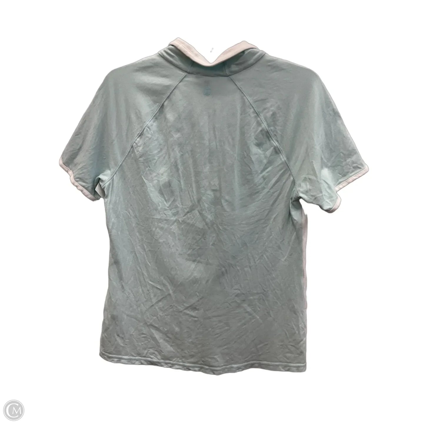 Athletic Top Short Sleeve By Talbots In Blue, Size: M
