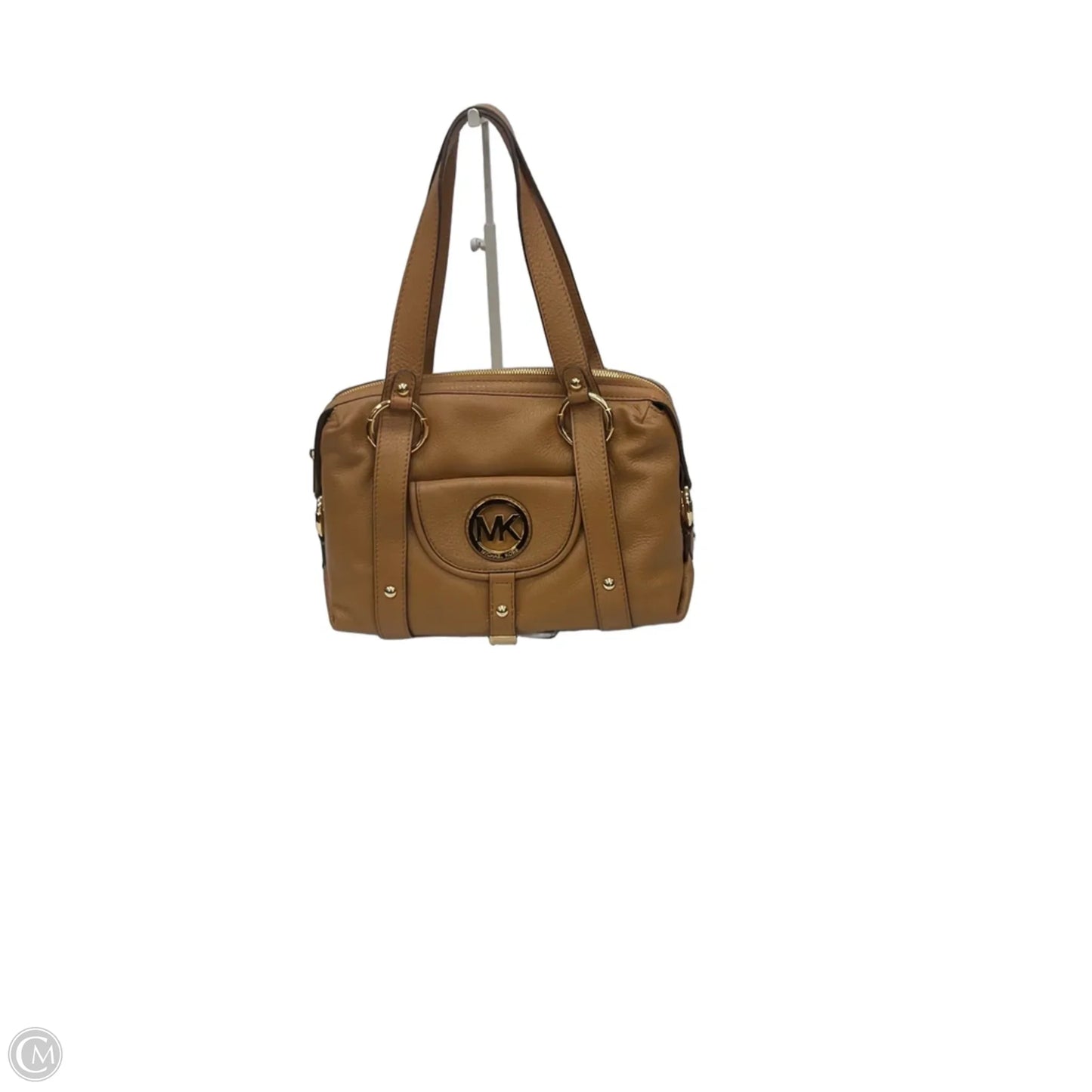 Handbag Leather By Michael By Michael Kors, Size: Medium