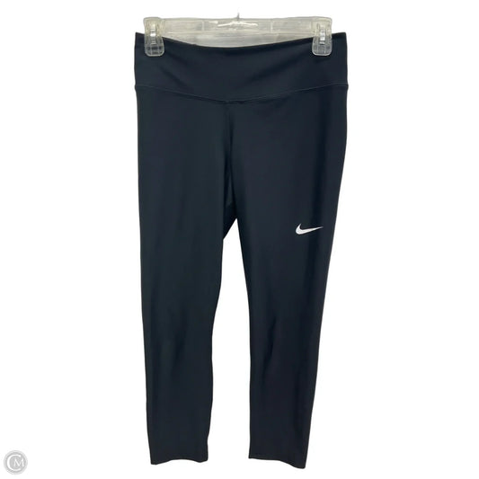 Athletic Leggings By Nike In Black, Size: S