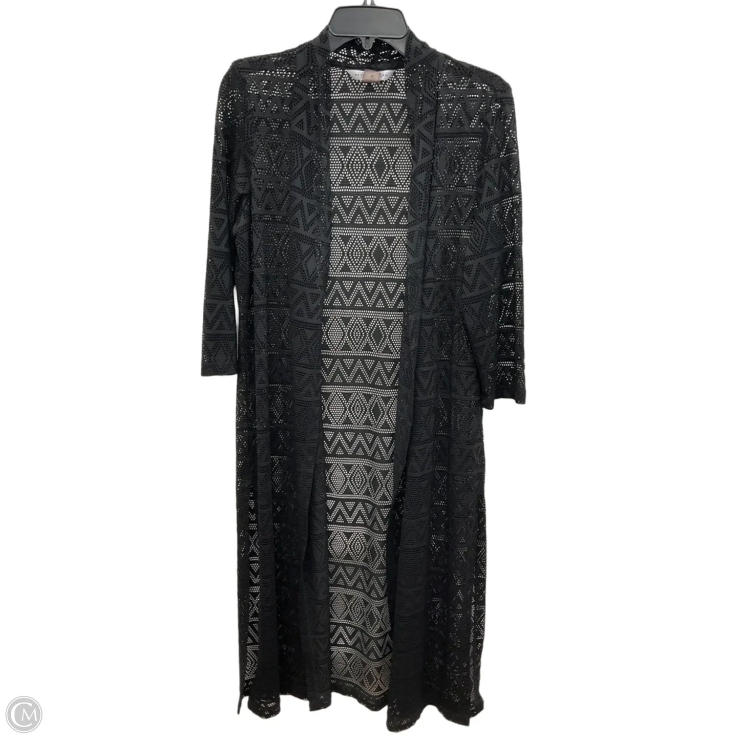 Cardigan By Peter Nygard In Black, Size: M