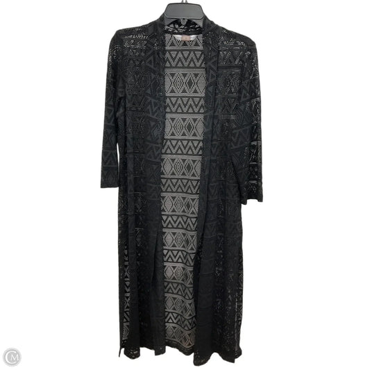 Cardigan By Peter Nygard In Black, Size: M