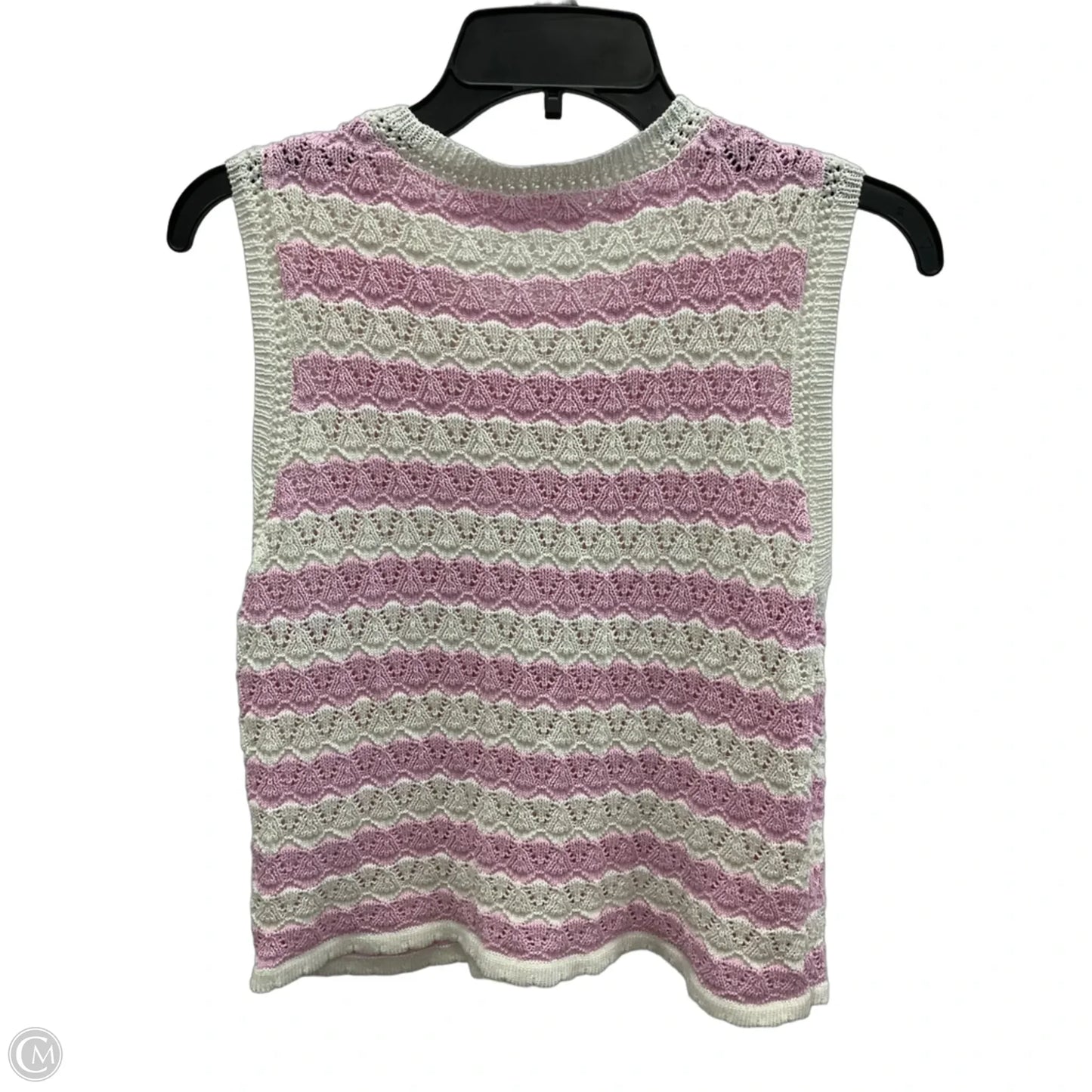 Top Sleeveless By Altard State In Striped Pattern, Size: M