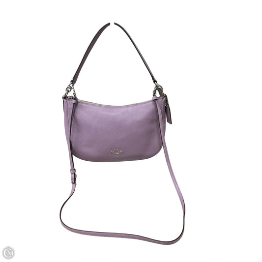 Crossbody Designer By Coach, Size: Medium