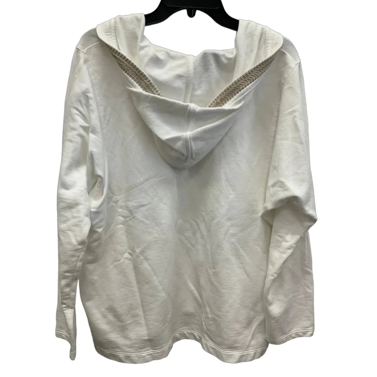 Top 3/4 Sleeve By Pure Jill In White, Size: L
