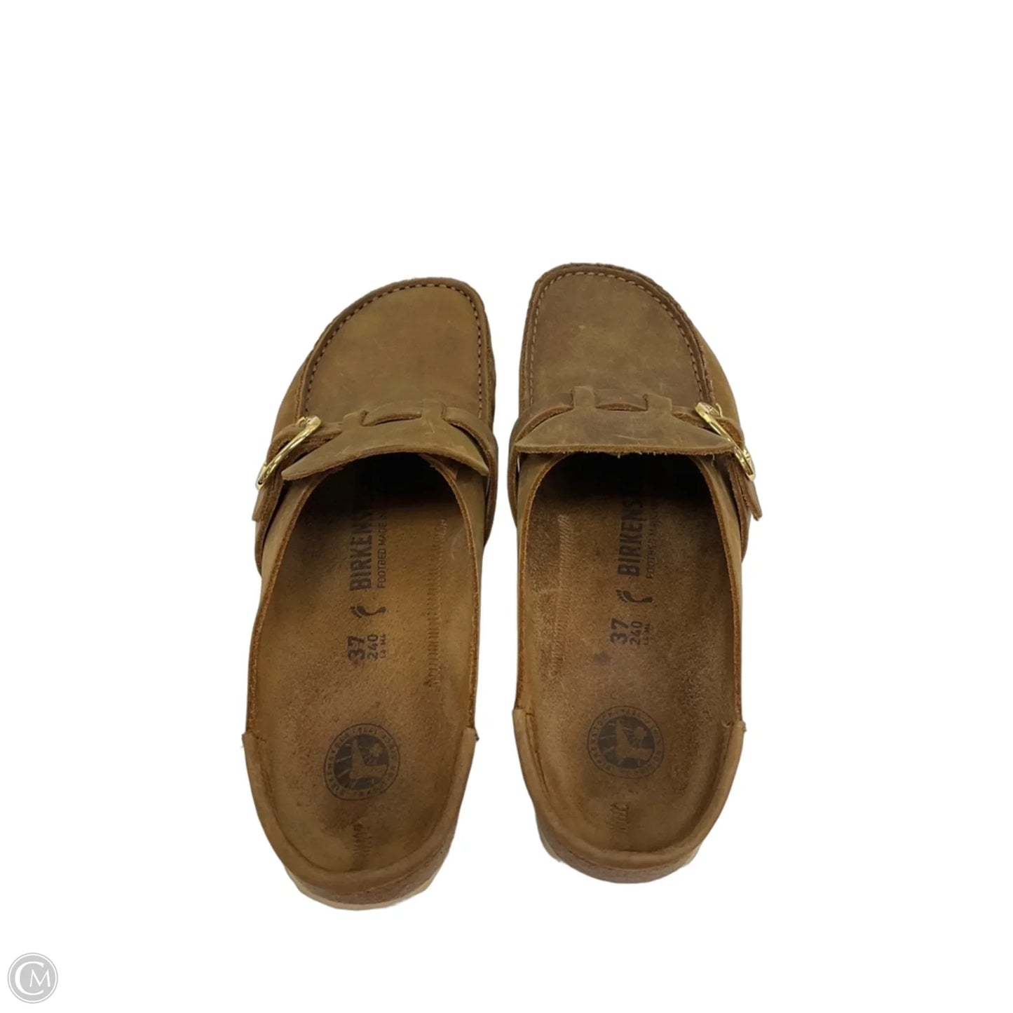 Shoes Flats By Birkenstock In Brown, Size: 6.5