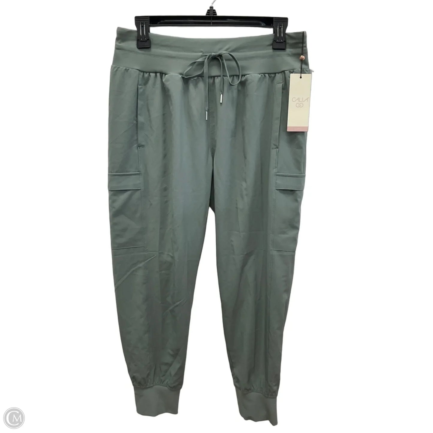 Athletic Pants By Calia In Green, Size: M