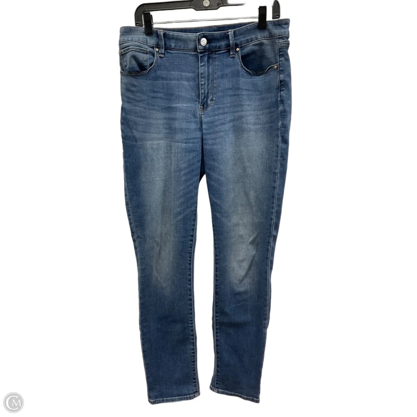 Jeans Skinny By White House Black Market In Blue Denim, Size: 12