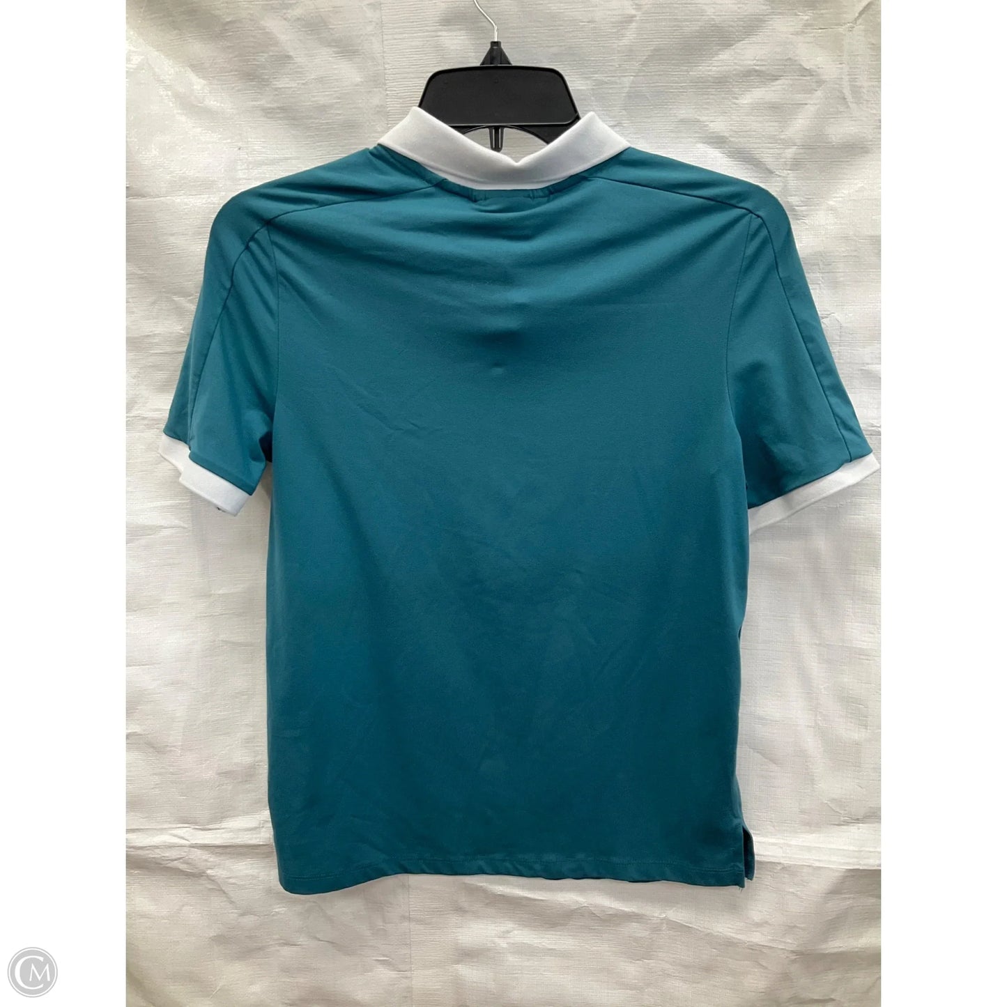 Athletic Top Short Sleeve By Mondetta In Green, Size: S