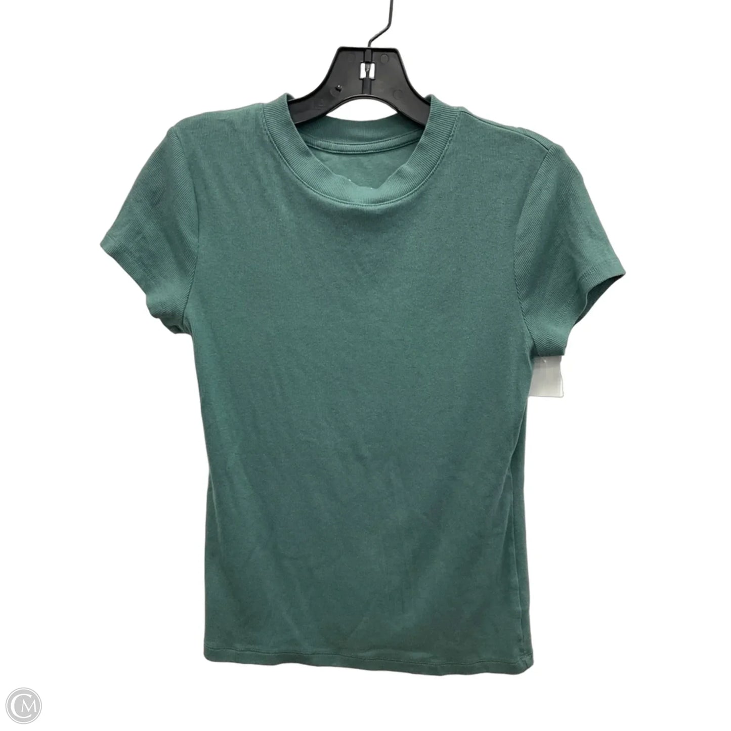 Top Short Sleeve By A New Day In Green, Size: M