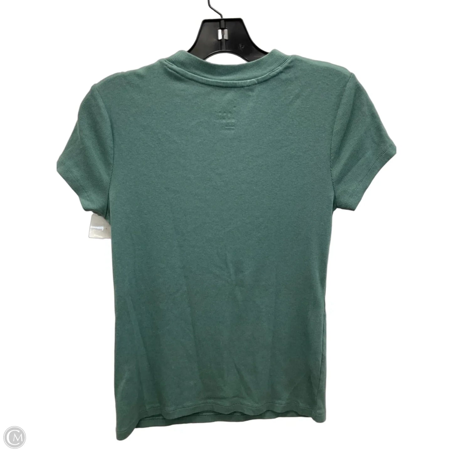 Top Short Sleeve By A New Day In Green, Size: M
