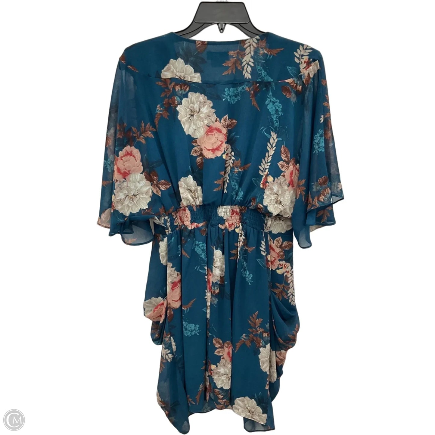 Dress Casual Short By City Chic In Floral Print, Size: L