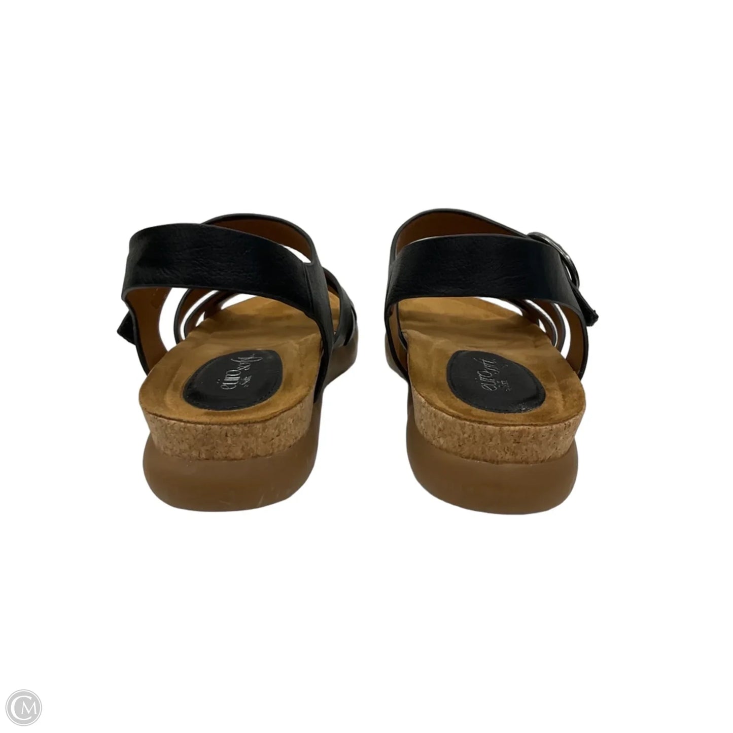 Sandals Flats By Sofft In Black, Size: 9