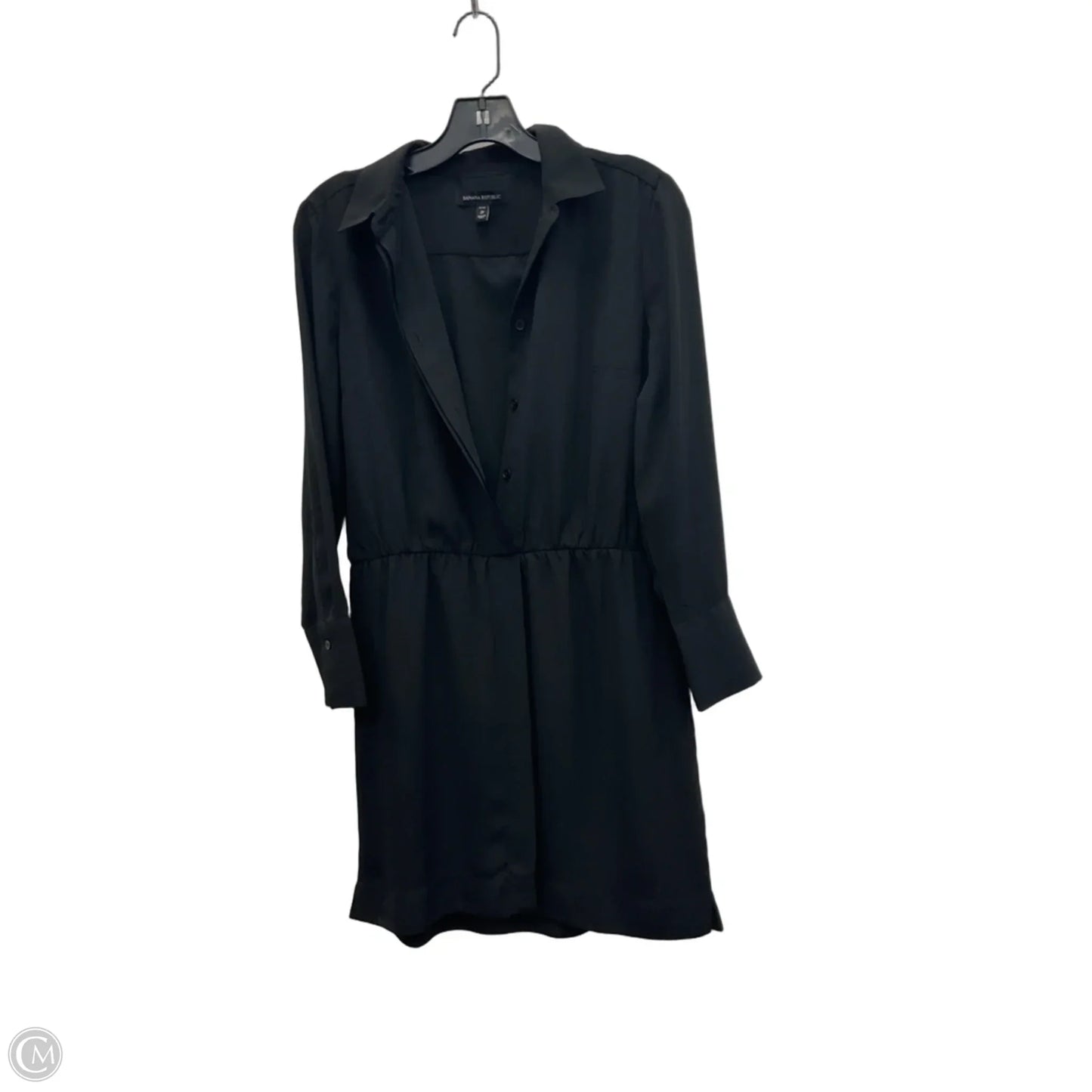 Dress Casual Short By Banana Republic In Black, Size: Xsp
