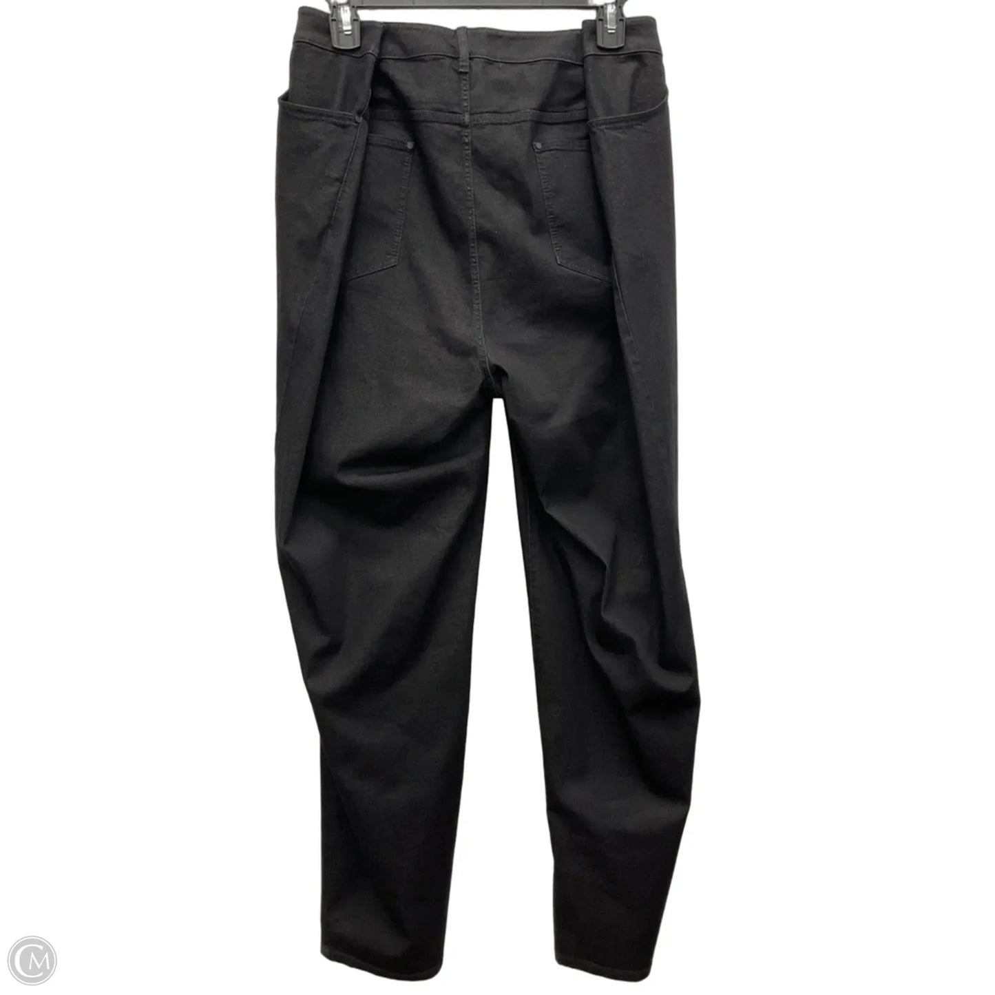 Jeans Designer By Lafayette 148 In Black Denim, Size: 20