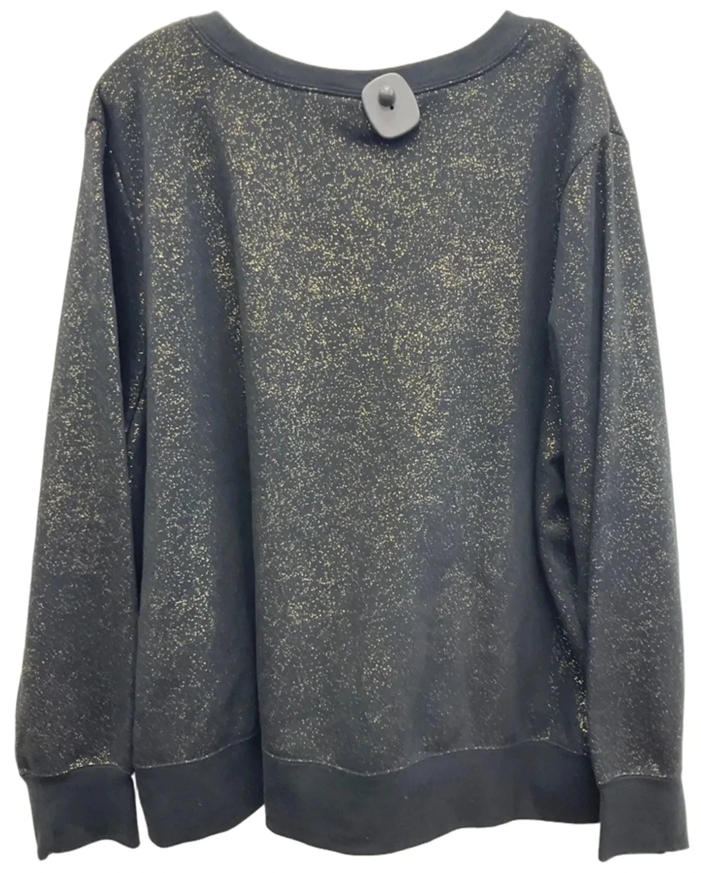 Athletic Top Long Sleeve Crewneck By Nike In Black, Size: 3x