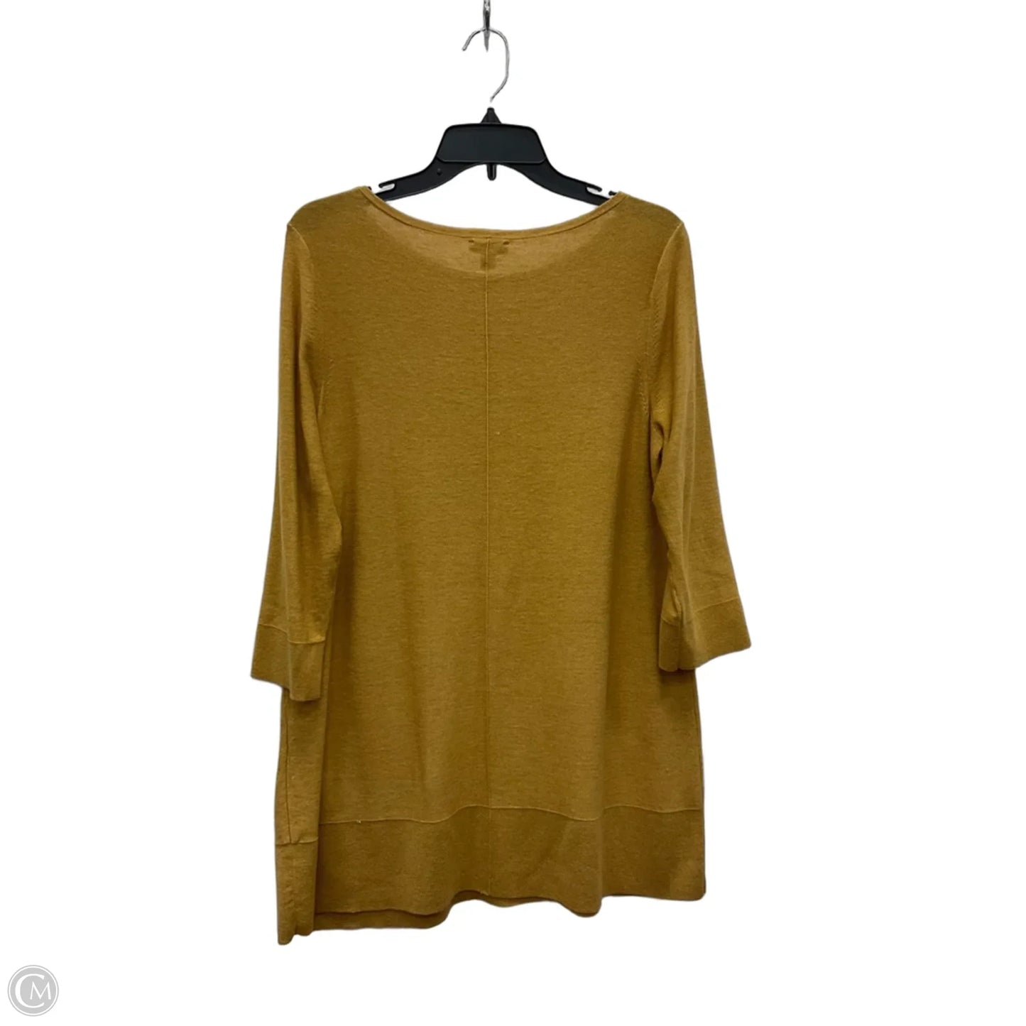 Top Long Sleeve By J. Jill In Yellow, Size: S
