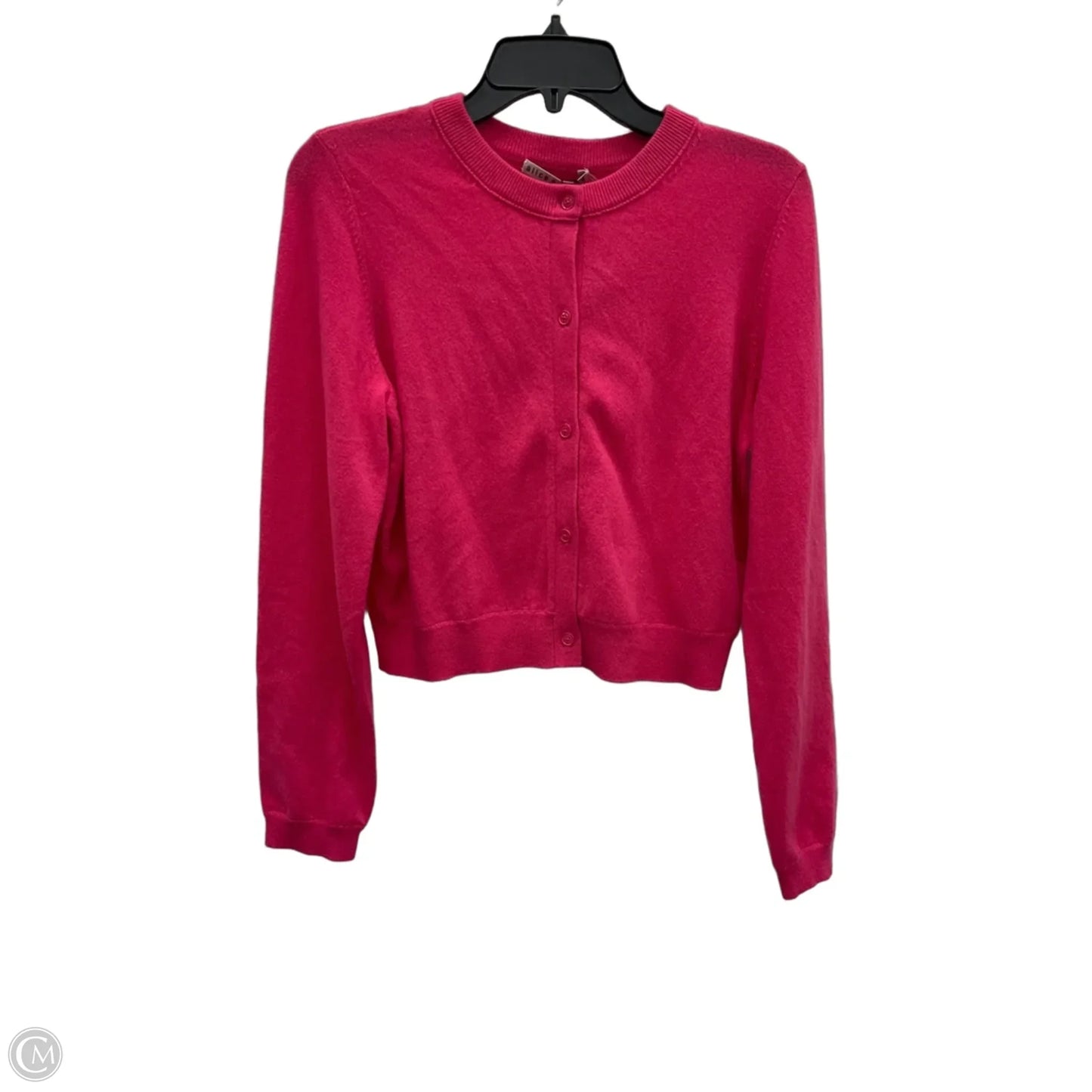 Cardigan Designer By Alice + Olivia In Pink, Size: M