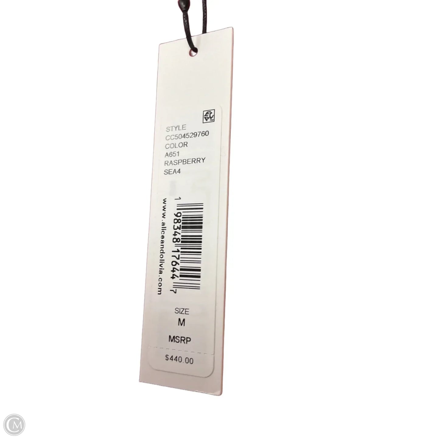 Cardigan Designer By Alice + Olivia In Pink, Size: M