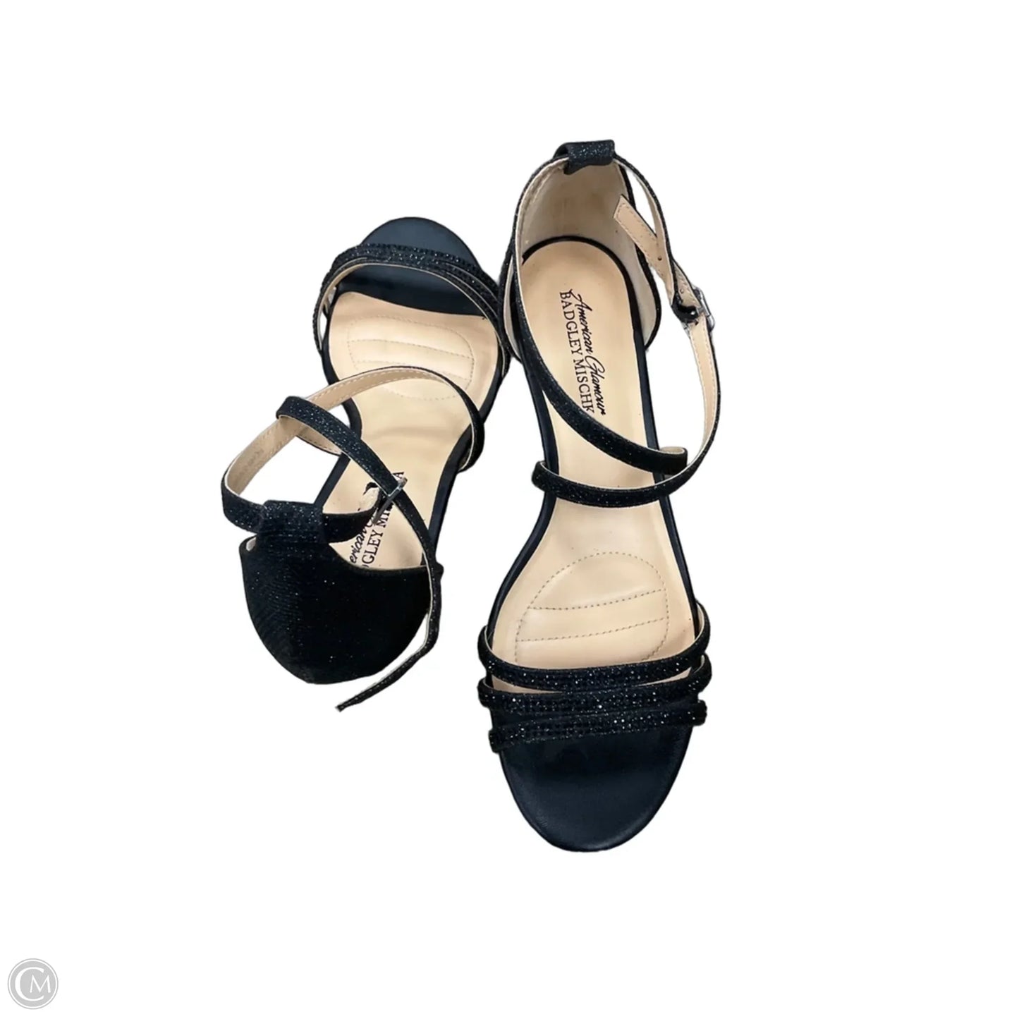 Shoes Heels Wedge By Badgley Mischka In Black, Size: 8