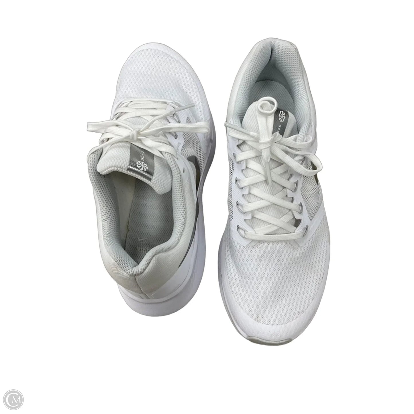 Shoes Athletic By Nike In White, Size: 8.5