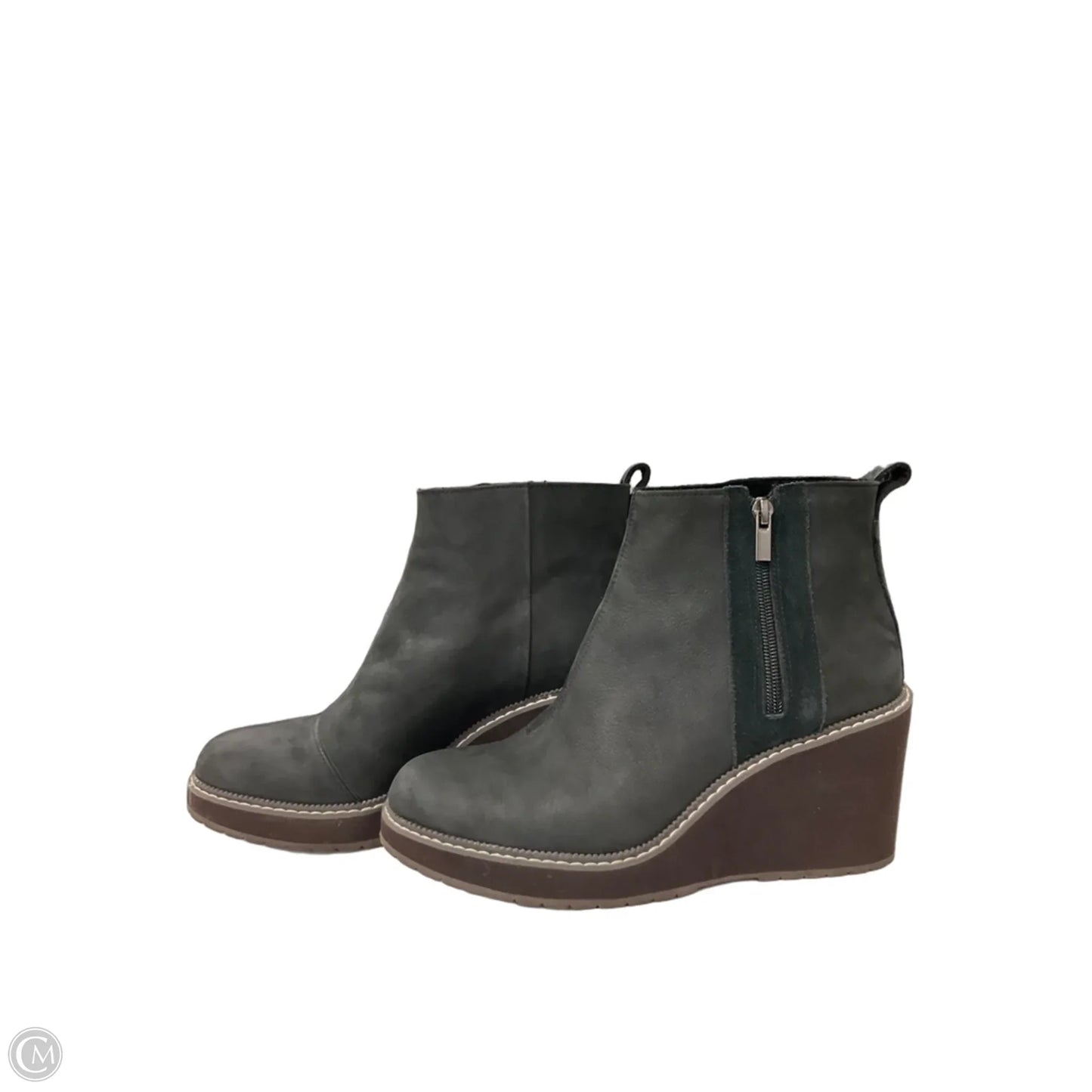 Boots Ankle Heels By Toms In Black, Size: 9
