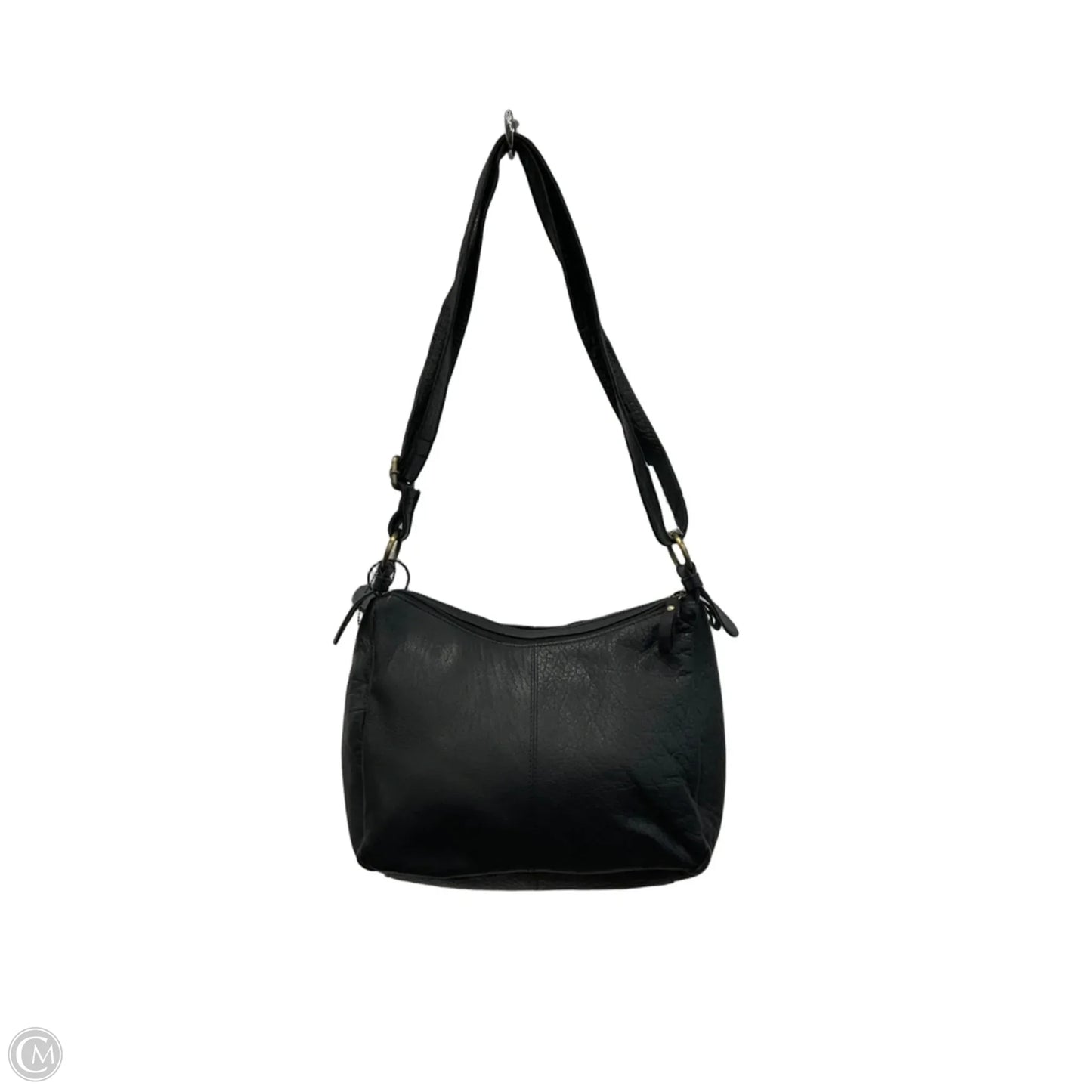 Handbag Leather By Clothes Mentor, Size: Medium