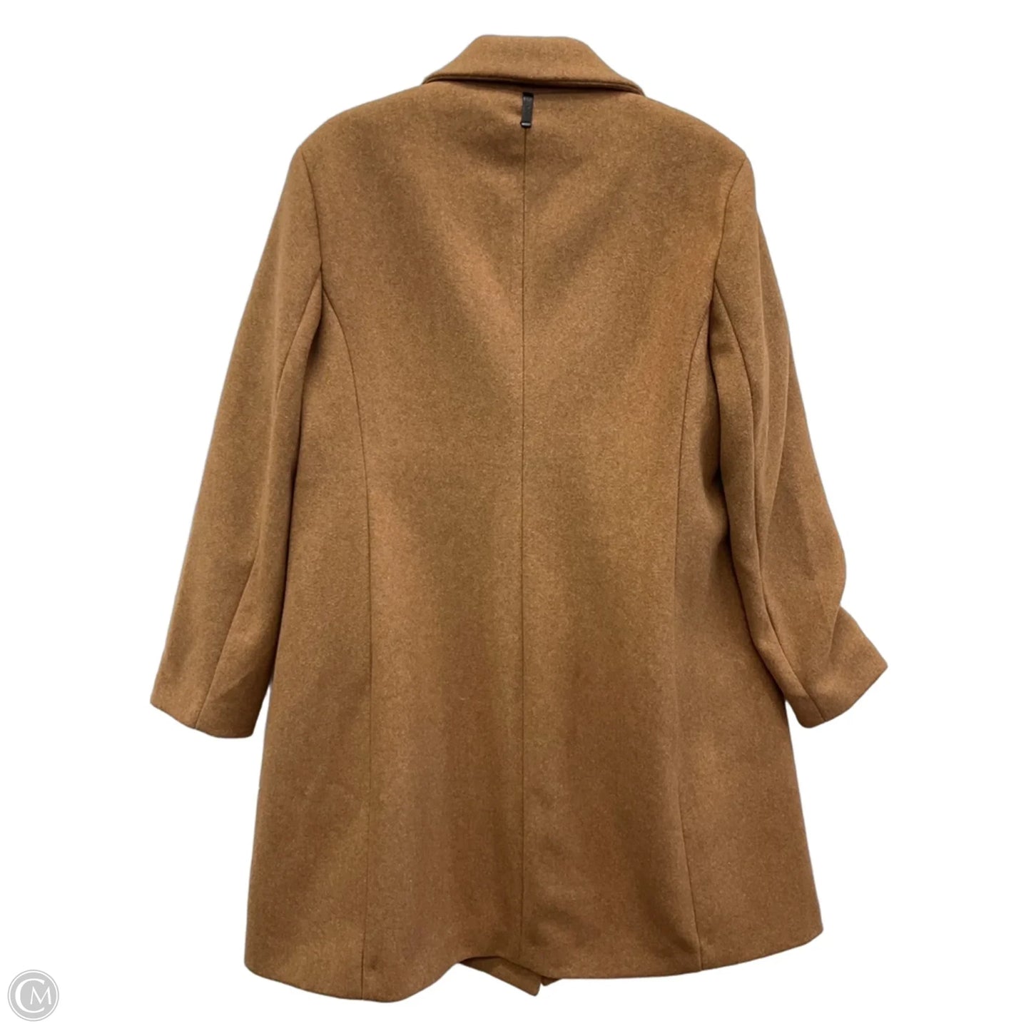 Coat Trench Coat By Dkny In Brown, Size: Xl
