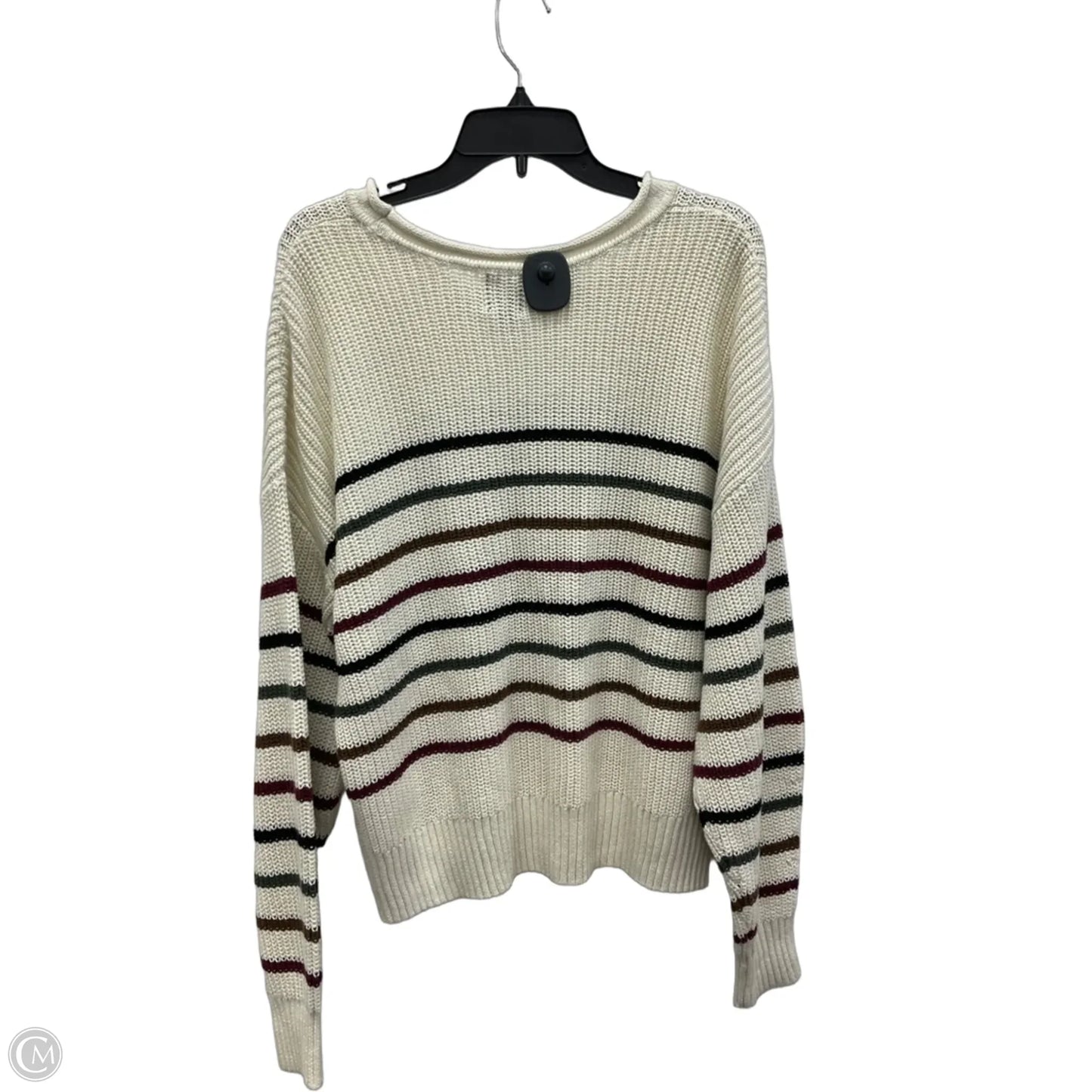 Sweater By Gap In Striped Pattern, Size: L