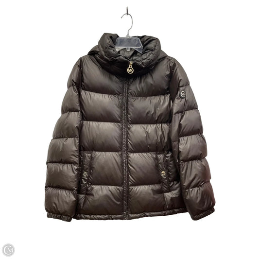 Coat Puffer & Quilted By Michael By Michael Kors In Brown, Size: Xl