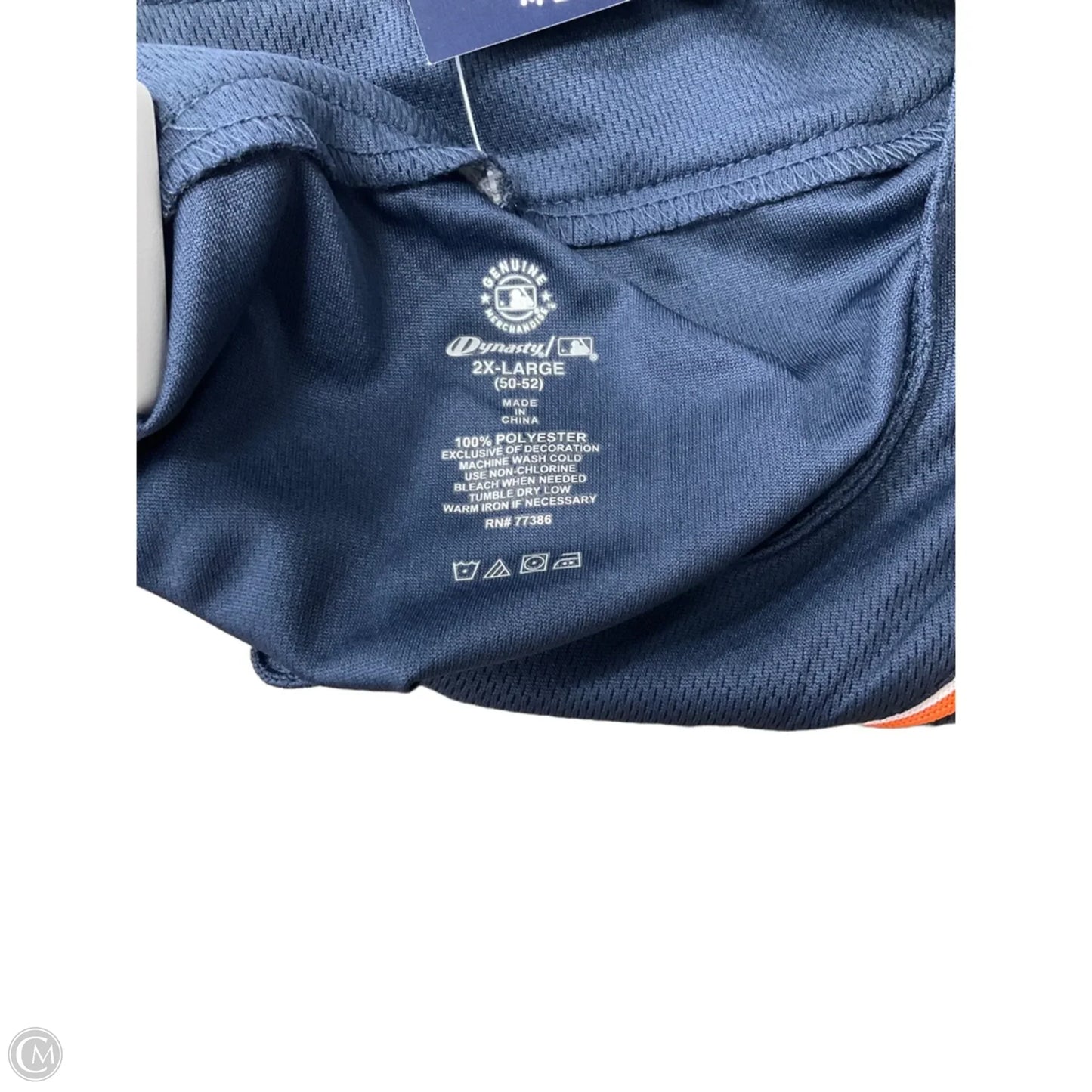 Athletic Top Short Sleeve By Clothes Mentor In Navy, Size: 2x