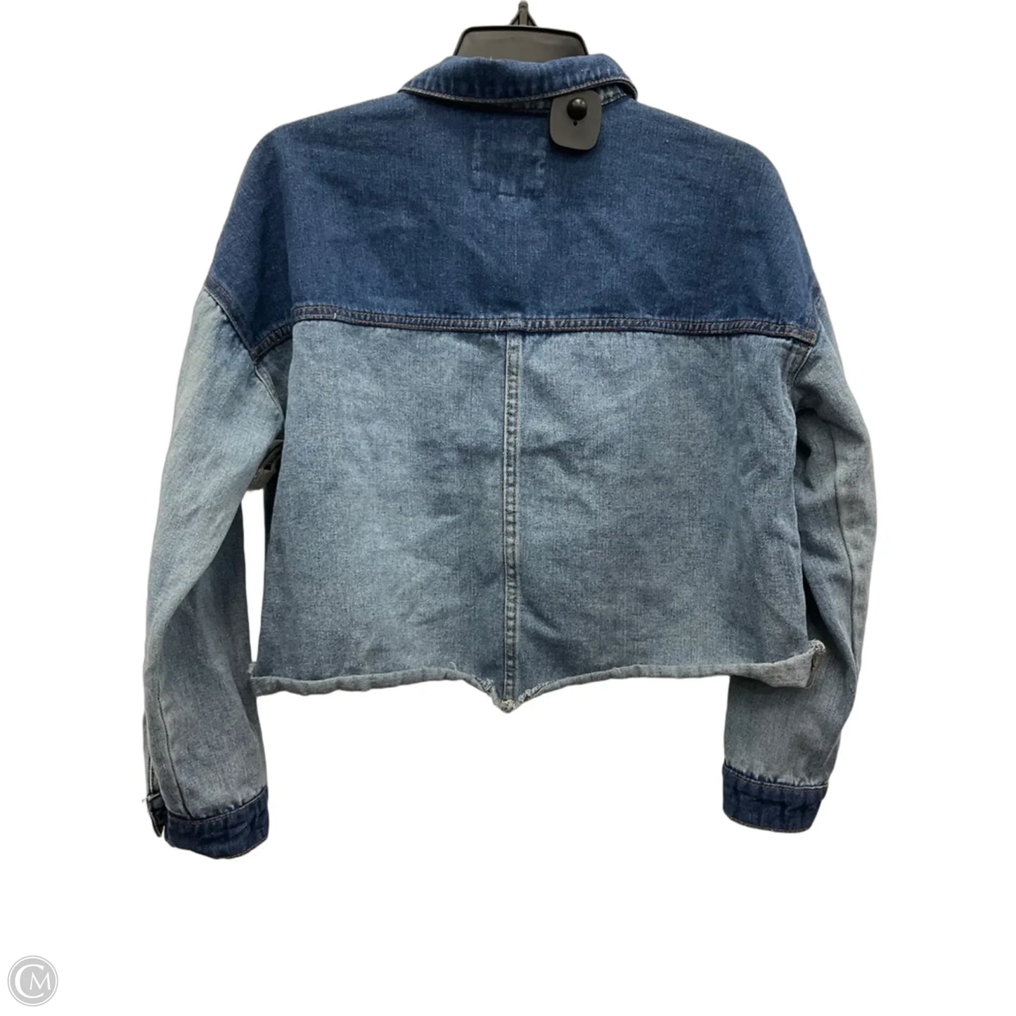 Jacket Denim By Thread And Supply In Blue Denim, Size: S
