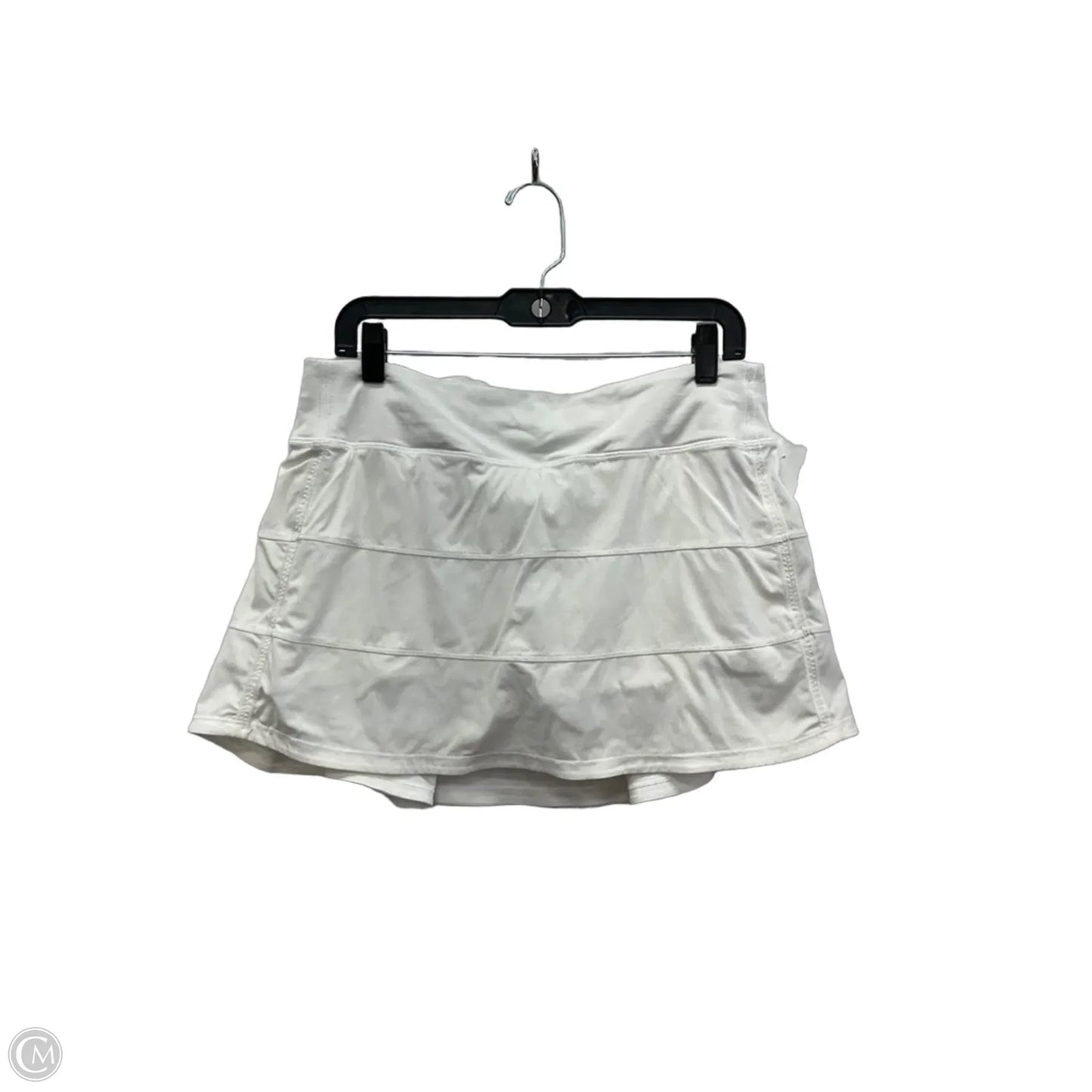 Athletic Skort By Lululemon In White, Size: 10