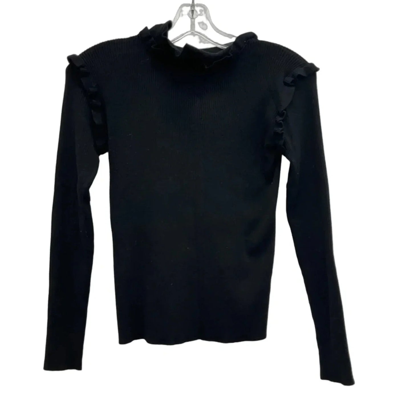 Top Long Sleeve By &merci In Black, Size: S
