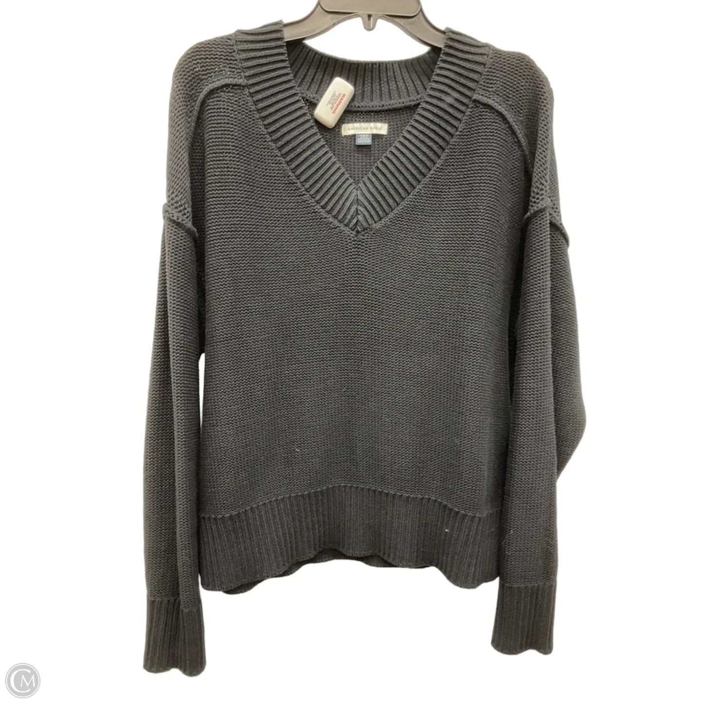 Sweater By American Eagle In Black, Size: M