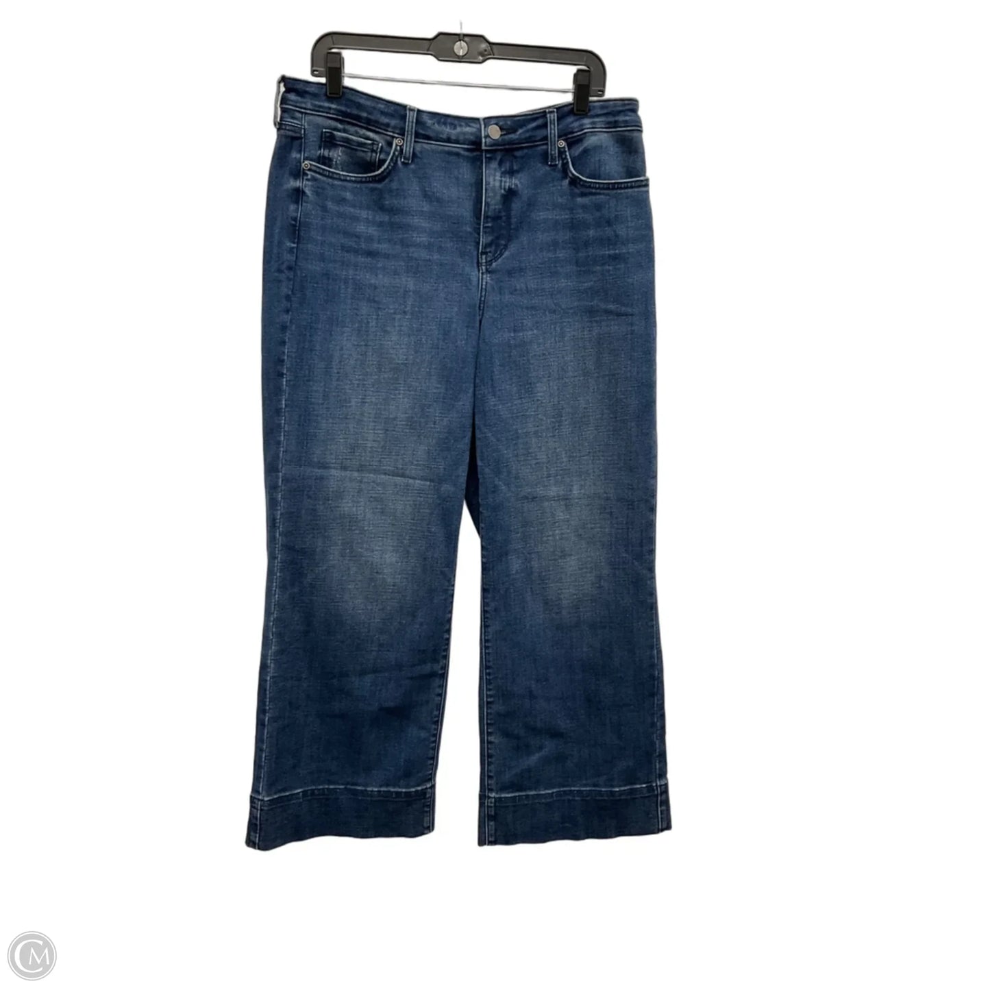 Jeans Wide Leg By Not Your Daughters Jeans In Blue Denim, Size: 12