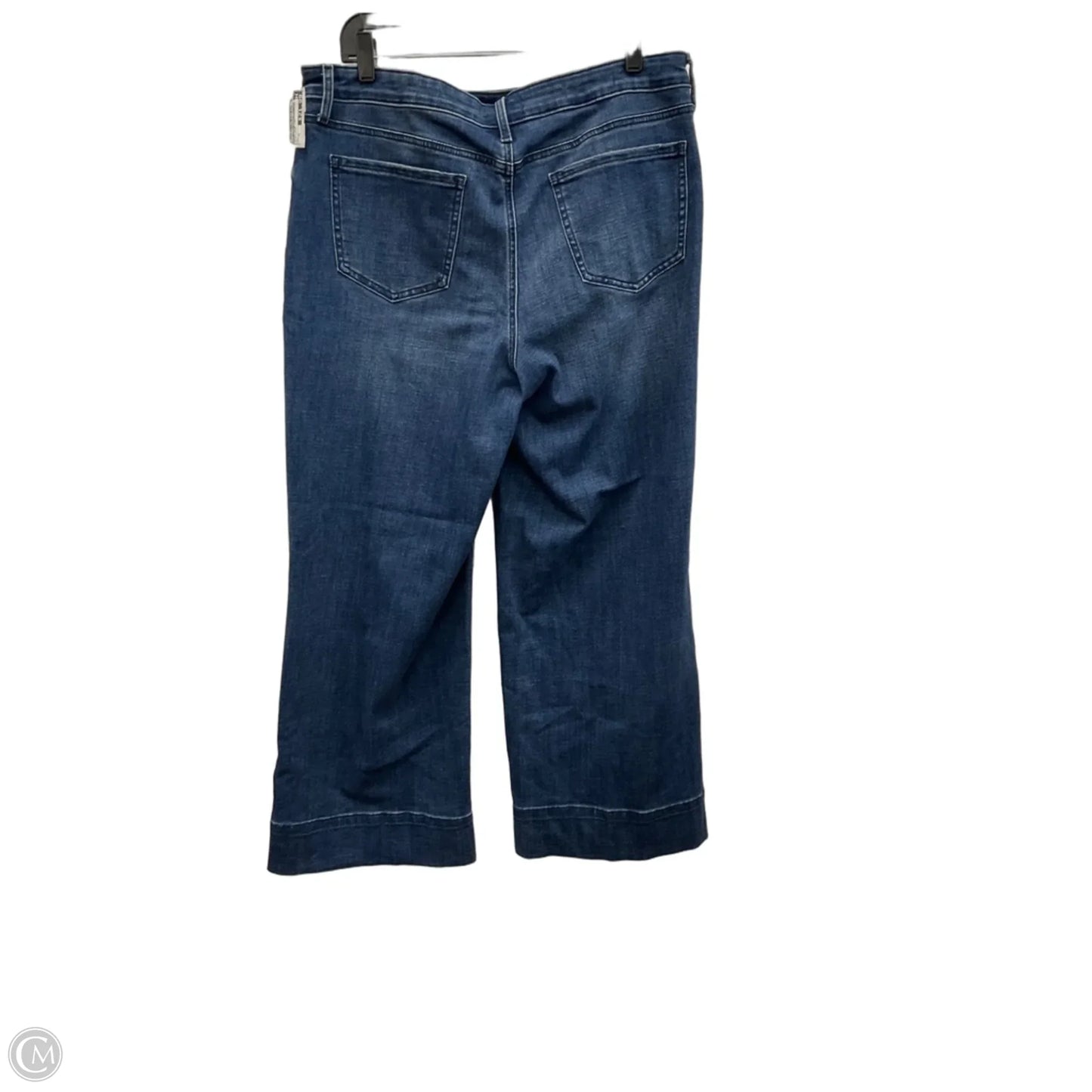 Jeans Wide Leg By Not Your Daughters Jeans In Blue Denim, Size: 12