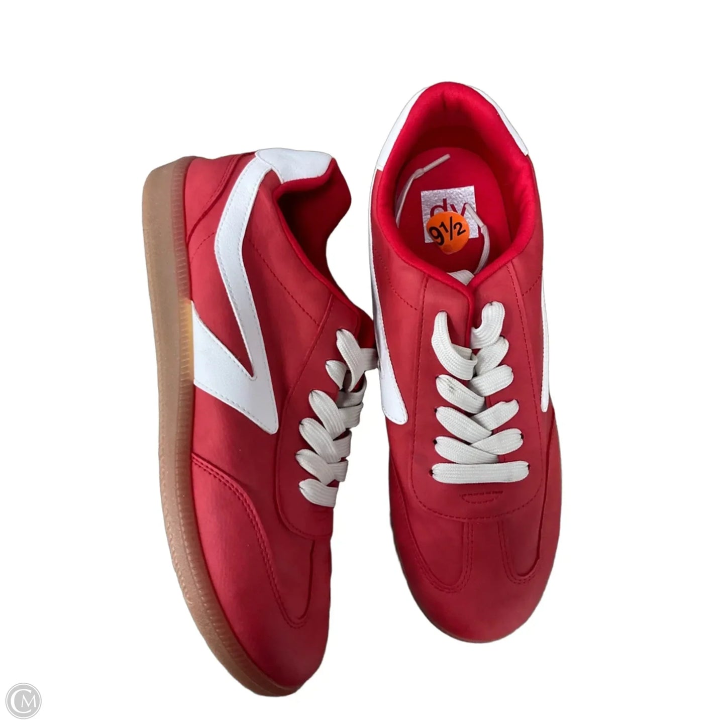 Shoes Sneakers By Dolce Vita In Red & White, Size: 9.5