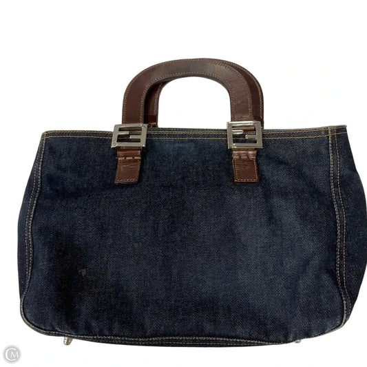 Handbag Luxury Designer By Fendi, Size: Small